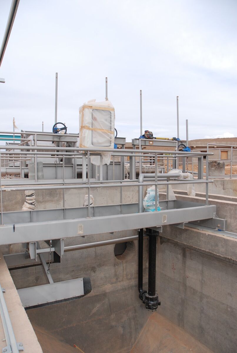 Coutex Sorigué fabrica y envía a Argelia todos los equipos electromecánicos para la EDAR del municipio El Bayadh