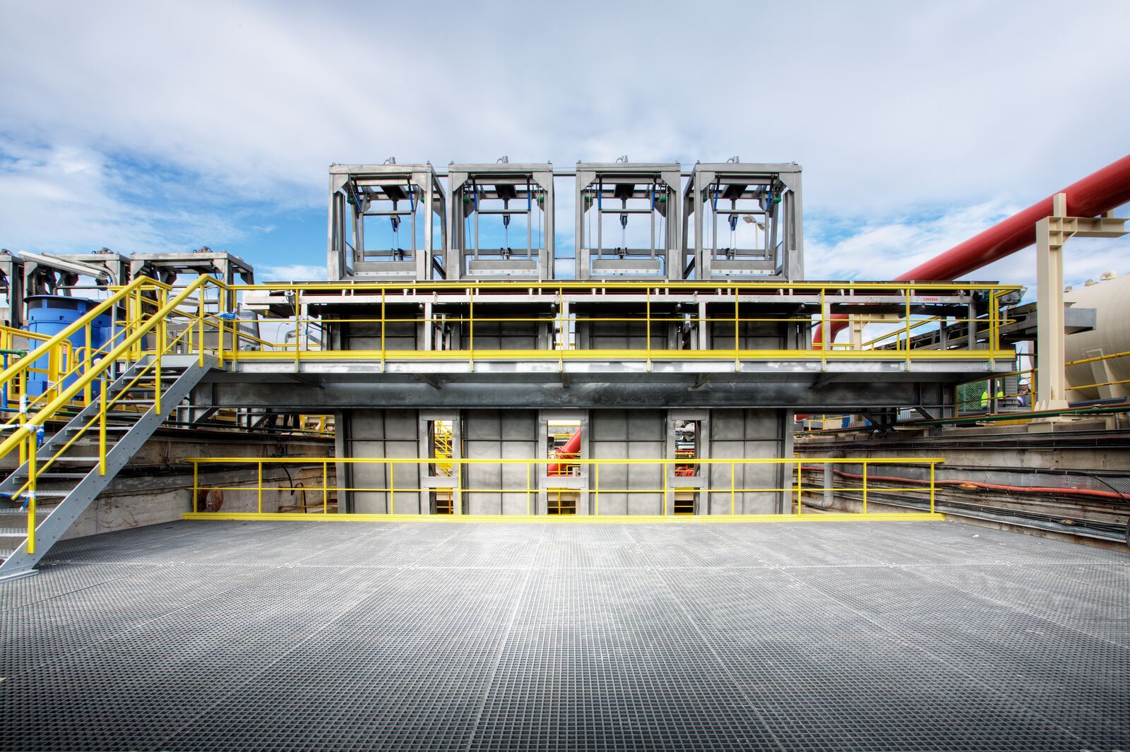 The screening system to capture seawater in Asturias features Coutex Sorigué equipment