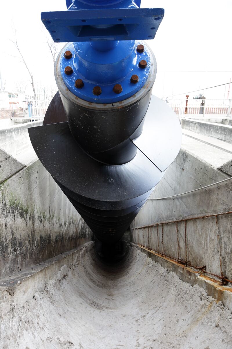 The Gavà-Viladecans WWTP features Coutex Sorigué Archimedes screws