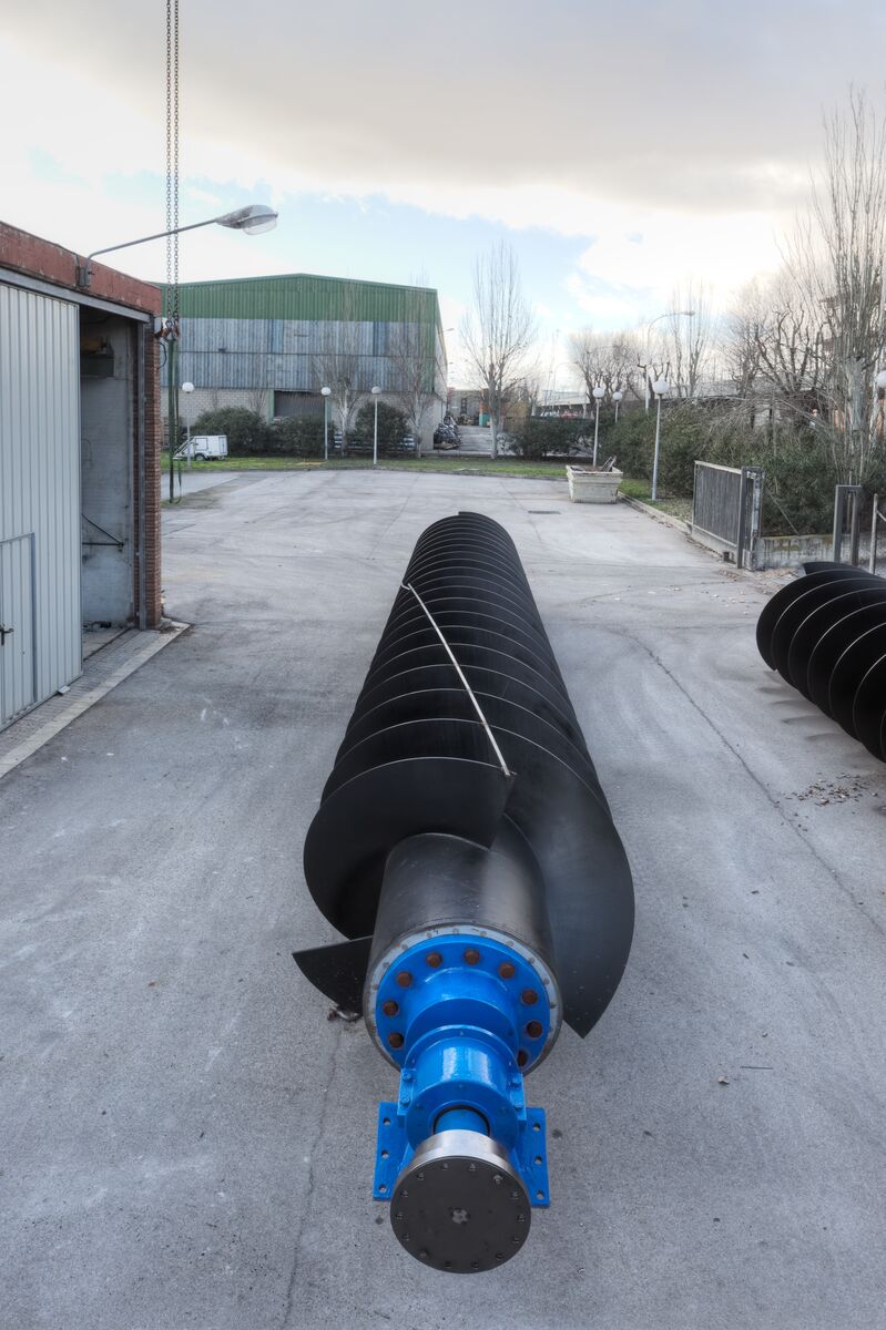 Nuevos tornillos de Arquímedes para la EDAR Gavà-Viladecans fabricados por Coutex Sorigué